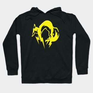 FOX Logo Yellow Hoodie